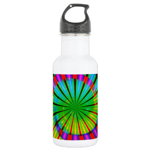 Krawatte-Dye Groovy Rainbow Trinkflasche