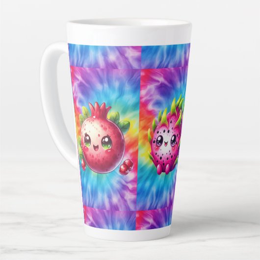Krawatte-Dye Happy Dragon Fruit Milchtasse (Linke Ecke)