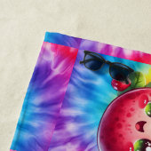 Krawatte-Dye Happy Dragon Fruit Strandtuch (Beispiel)