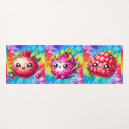 Krawatte-Dye Happy Dragon Fruit Yogamatte
