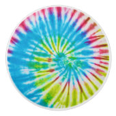 Krawatte-Dye-Keramik Keramikknauf (Vorderseite)