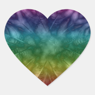 Krawatte Dye Liebe Herz Herz-Aufkleber