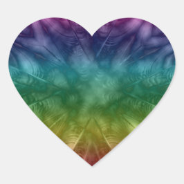 Krawatte Dye Liebe Herz Herz-Aufkleber