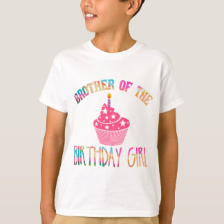 Krawatte-Dye-Party "Bruder des Geburtstagskind" T-Shirt
