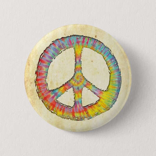 Krawatte-Dye Peace 713 Button (Vorderseite)