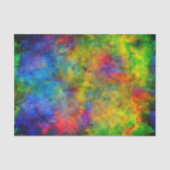 [Krawatte-Dye] Psychedelische Regenbogenfarben Seidenpapier (Vorderseite)