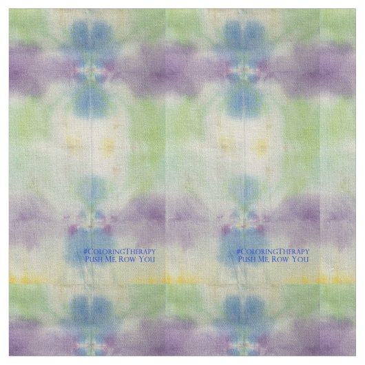 Krawatte Dye Push Me Row Stoff (Nahaufnahme)