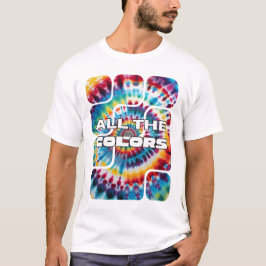 Krawatte-Dye Retro Funky Times T-Shirt
