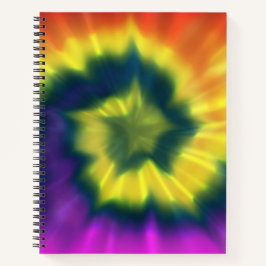 Krawatte-Dye Spiral - 8.5" x 11" SpiralNotebook Notizblock