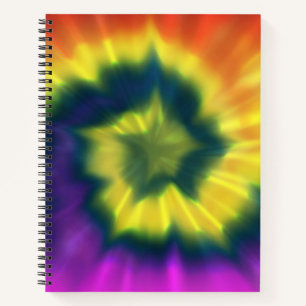 Krawatte-Dye Spiral - 8.5" x 11" SpiralNotebook Notizblock