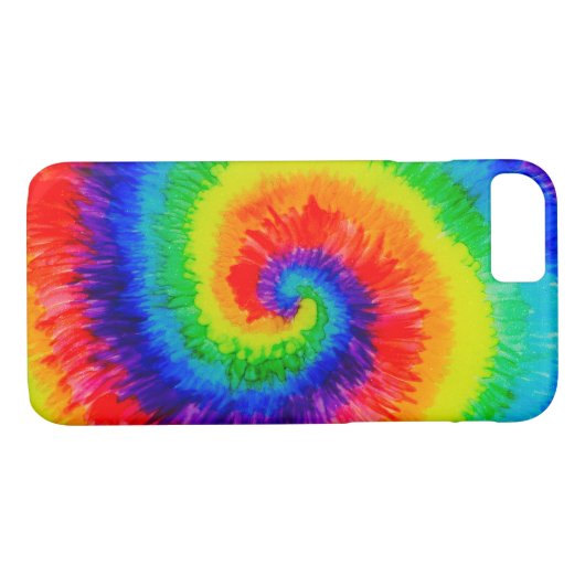 Krawatte-Dye-Swirl Case-Mate iPhone Hülle (Rückseite (Horizontal))
