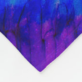 Krawatte-Dye-Swirl Fleecedecke (Ecke)