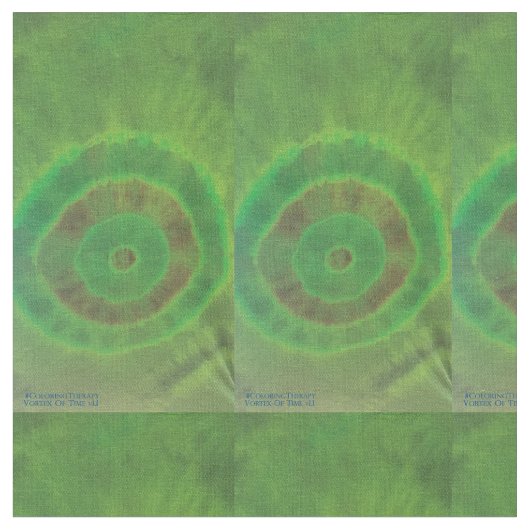 Krawatte-Dye Vortex von Time 11 Stoff (Nahaufnahme)