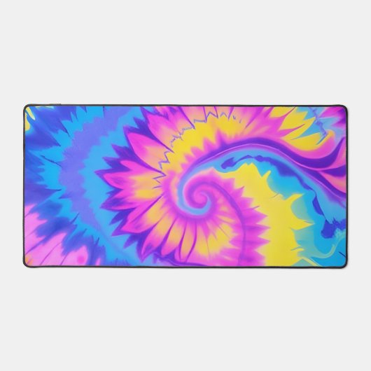 Krawatte-Dye-Wide-Maus-Pad Schreibtischunterlage (Vorderseite)