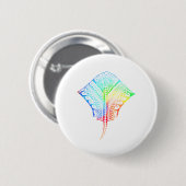 Krawatte Dyed Colors Tribal Stingray Button (Vorne & Hinten)