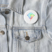 Krawatte Dyed Colors Tribal Stingray Button (Beispiel)