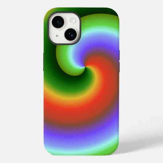 Krawatte Dyed Conch Muschel Case-Mate iPhone Hülle (Rückseite)