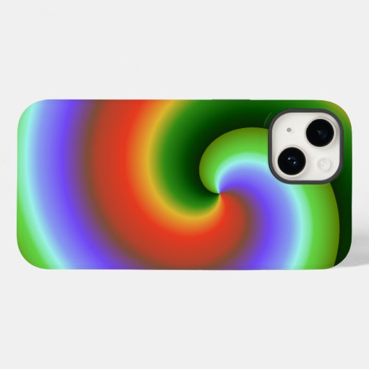 Krawatte Dyed Conch Muschel Case-Mate iPhone Hülle (Rückseite (Horizontal))