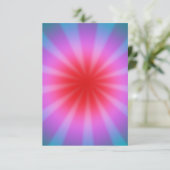 Krawatte Dyed lädt ein Einladung (Stehend Vorderseite)