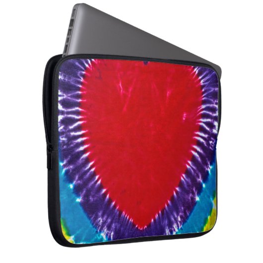 Krawatte Dyed Laptopschutzhülle (Vorne Rechts)