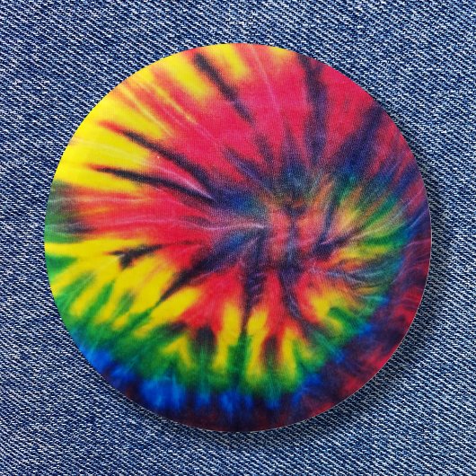 Krawatte Dyed Pattern Button