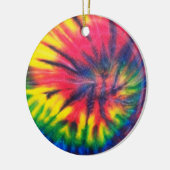 Krawatte Dyed Pattern Keramik Ornament (Links)