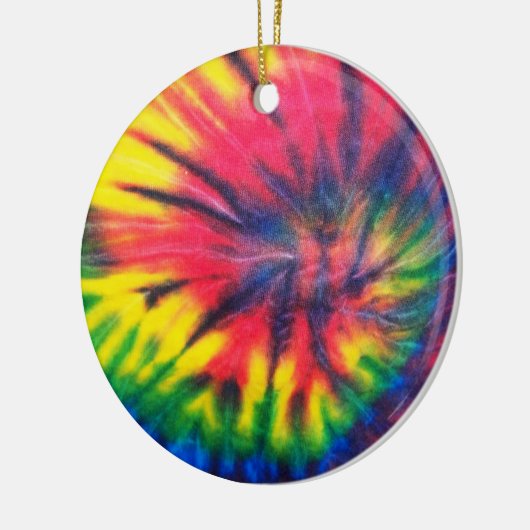 Krawatte Dyed Pattern Keramik Ornament (Links)