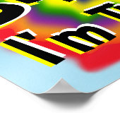 Krawatte-Dyed Sheep -2 Poster (Ecke)