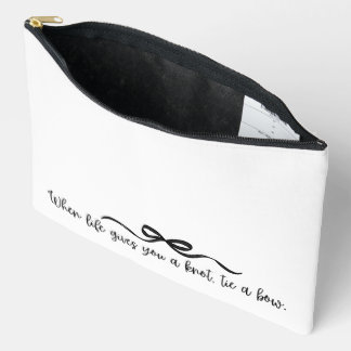 Krawatte eines Bow-Zubehör-Bags Zubehörtasche