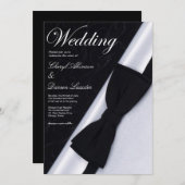 Krawatte Einladung (Vorne/Hinten)