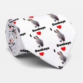 Krawatte Esel der Liebe I (Gerollt)