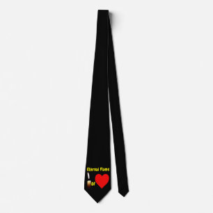 Krawatte Ewige Flamme der Liebe