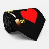 Krawatte Ewige Flamme der Liebe (Gerollt)
