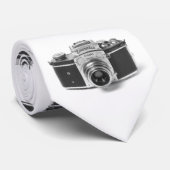 Krawatte "Exakta" für Vintage Kamera lockert - (Gerollt)