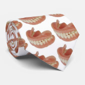 KRAWATTE "FALSIEN (TEETH)" (Gerollt)