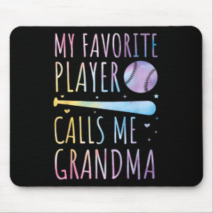 Krawatte färben Mein Lieblingsspieler nennt mich O Mousepad