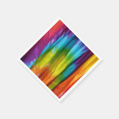 Krawatte-Farbstoff Serviette (Ecke)