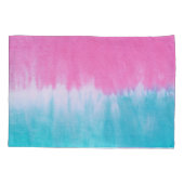 Krawatte-Farbton Abstrakt: Baumwollstoff-Design. Kissenbezug (Rückseite)