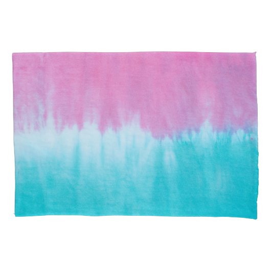 Krawatte-Farbton Abstrakt: Baumwollstoff-Design. Kissenbezug (Vorderseite)