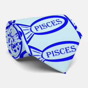 Krawatte "Fisces Star Sign Fish