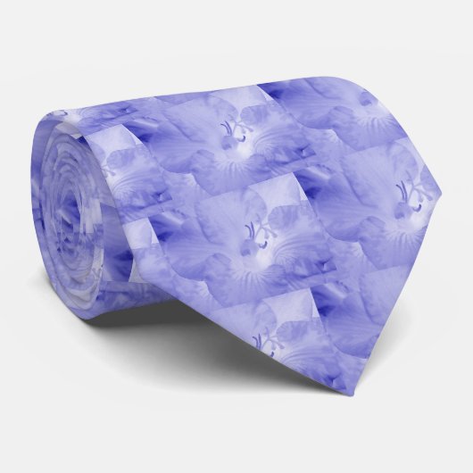 Krawatte Freesia - Blass Blue (Gerollt)