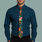 Krawatte für Blumenmuster