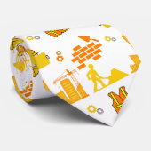 Krawatte für den Zivilen Ingenieur des Baugewerbes (Gerollt)