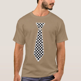 Krawatte für die Race Flag Niedliche Necktie Funny T-Shirt