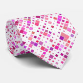 Krawatte für künstlerisch-rosa Blöcke (Gerollt)