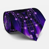 Krawatte für lila Lichttechnik (Gerollt)