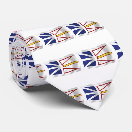 Krawatte für Neufundland und Labrador (Gerollt)