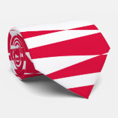 Krawatte für rote und weiße optische Illusion - Mo (Gerollt)