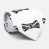 Krawatte für Schwarzweiß (Gerollt)