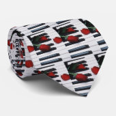 Krawatte für Tastatur und Rose (Gerollt)